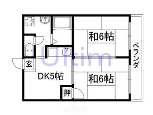 グレース16【2階】の間取り