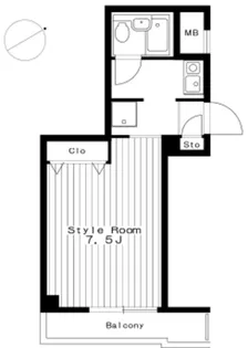 マイステージ高円寺【3階】の間取り