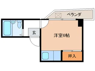 ロワール横浜【4階】の間取り