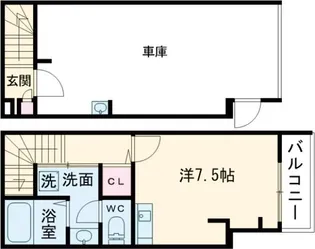 大阪府堺市中区深井中町【一戸建】の間取り