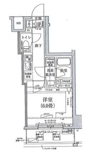 アイル横浜ノースツインズI【8階】の間取り