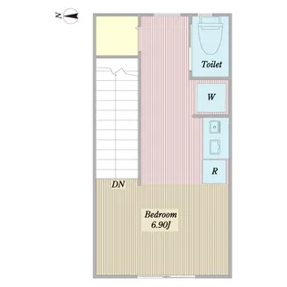グランドソレイユ西大島【2階】の間取り