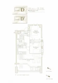 LANAI HERITAGE【3階】の間取り