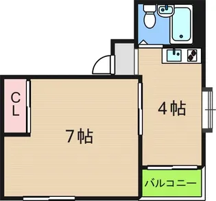 ユアーズマンション【3階】の間取り
