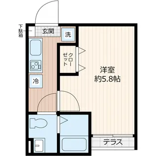nota.Yokohama(ノタ ヨコハマ)【1階】の間取り