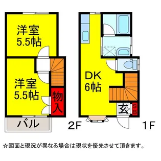 千葉県富里市七栄【一戸建】の間取り
