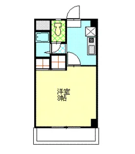 山崎マンション【3階】の間取り