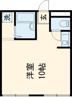1Rの間取り画像
