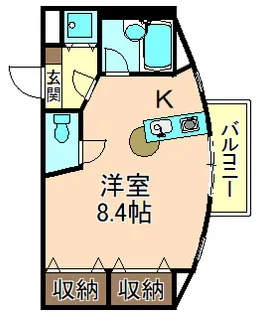 東京都足立区竹の塚2【マンション】の間取り