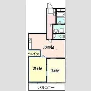 エクセレンス原A【3階】の間取り