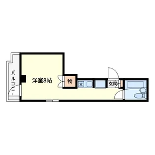 神奈川県横浜市金沢区六浦4【マンション】の間取り
