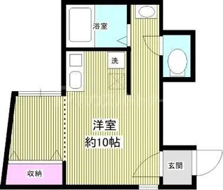 カシェット【1階】の間取り