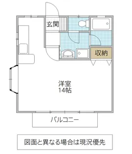 コートフェニックス II【1階】の間取り