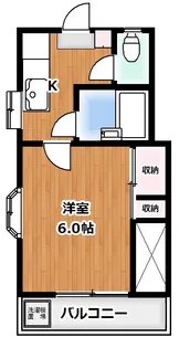 東京都練馬区関町南2【アパート】の間取り