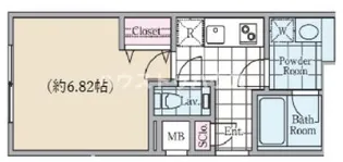 東京都北区田端2【マンション】の間取り