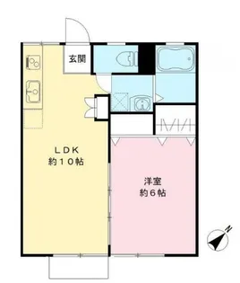 和光ハイツ【1階】の間取り