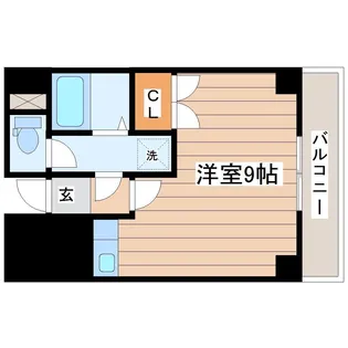 メイゾン西多賀【6階】の間取り