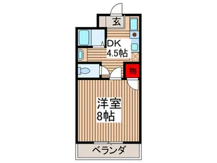 サンアジュール【3階】の間取り