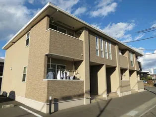 岡山県浅口市金光町占見新田【アパート】の外観