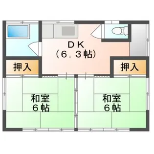 茨城県小美玉市羽鳥【一戸建】の間取り