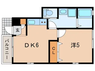 ヴィラヴェール大塚【1階】の間取り