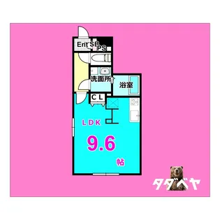 LUORE大曽根EAST【2階】の間取り