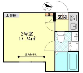 パーチェ堀切【1階】の間取り