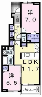 グランハピネス I【1階】の間取り