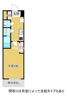 大阪府大阪市生野区鶴橋5【マンション】の間取り