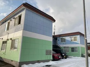 北海道恵庭市中島町2【アパート】の外観