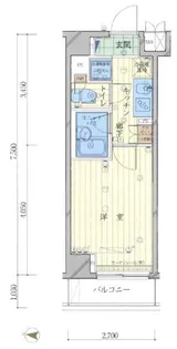 ルーブル池上伍番館【4階】の間取り
