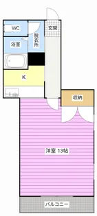 松家ビル【7階】の間取り