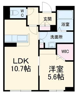 メゾン ド グロワール【1階】の間取り