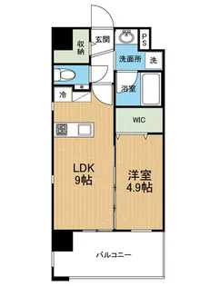 フェリーチェ九品寺【2階】の間取り