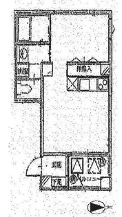 東京都世田谷区奥沢1【マンション】の間取り