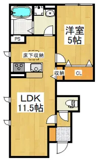 ステラアネックス【1階】の間取り