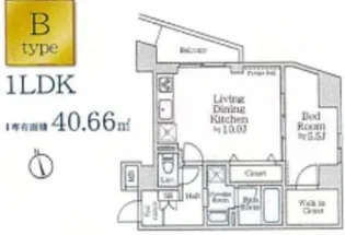 東京都墨田区京島2【マンション】の間取り