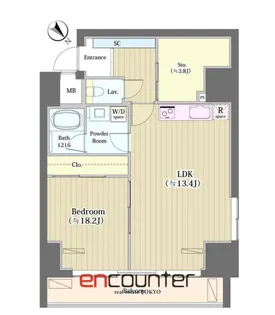 メゾン YFT【2階】の間取り