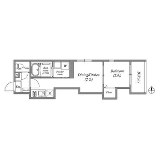 (仮称)加美北一丁目B【3階】の間取り