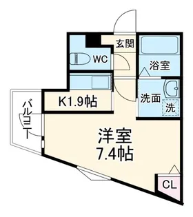 Ours Lavande【3階】の間取り