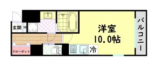 ブラービ阿波座【8階】の間取り