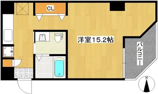 AURA六丁の目【5階】の間取り