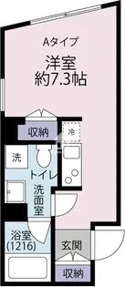 千駄ヶ谷WASO【2階】の間取り