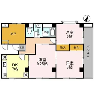 松村ビル【2階】の間取り