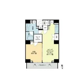 VIOR文京関口【13階】の間取り