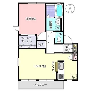 尾崎ガーデンヒルズ B【2階】の間取り