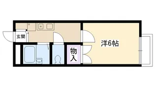 レオパレスIMAZUI【2階】の間取り