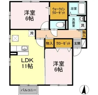 プレ-ルヴニール(Pres-revenir)【1階】の間取り