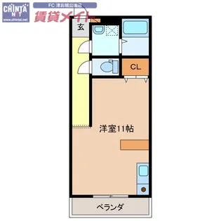 SHALOM SQUARE【4階】の間取り