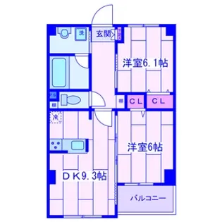 Maison ARDEUR( )【2階】の間取り